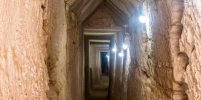 Archaeologists discover ancient tunnel in Taposiris Magna temple ruins