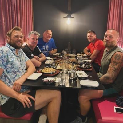 Legendary Lunch: A Table Filled with Legends and Laughter