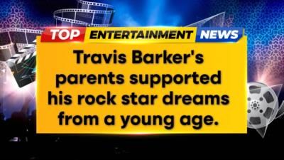 Travis Barker's parents played a crucial role in his musical journey