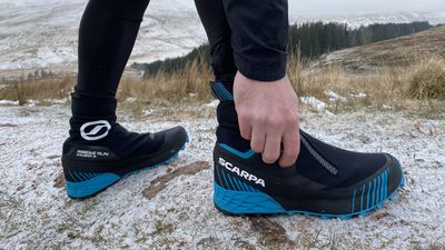 Scarpa Ribelle Run Kalibra G review: trail running shoes for extreme winter conditions