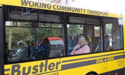 ‘We’d be stuck without it’: elderly Woking residents face loss of key transport