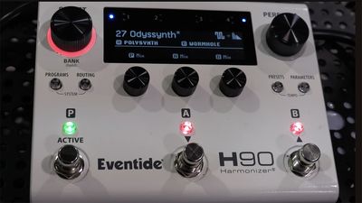 NAMM 2024: Eventide's H90 Harmonizer multi-effects engine now has Bluetooth support and an all-new polyphonic synth algorithm – hear “one of the most amazing stompboxes out there” in action