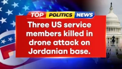 Three US service members killed in drone attack on Jordan base