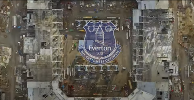"You don't have to be an Everton fan to work here..." but it helps? Using DJI L2 LiDAR drones to build a soccer stadium