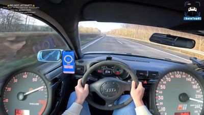 Watch This Audi S3 Go 149 MPH On The Autobahn Before Blowing Out Its Intercooler Pipe