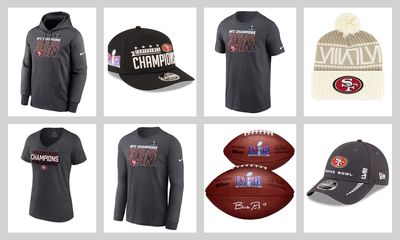 SF 49ers NFC Champions gear: 49ers Super Bowl LVIII hats, t-shirts, hoodies and more