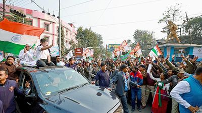 Rahul Gandhi's Bharat Jodo Nyay Yatra resumes in West Bengal