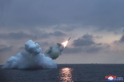 North Korea’s Kim ‘guided’ submarine-launched cruise missile test: KCNA