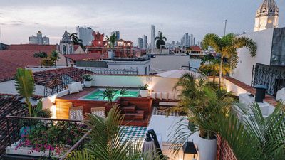 Amarla Hotel in Panama City captivates with its leafy rooftop oasis
