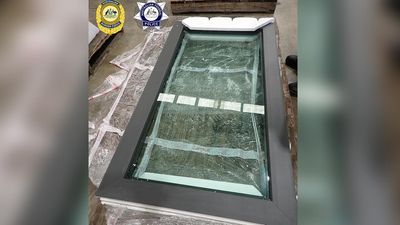 Officers slam window on attempted 100kg meth import