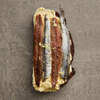 Anchovies on toast recipe by Mat Lindsay