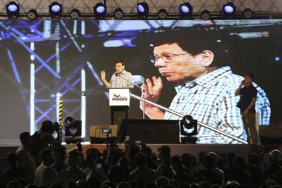 Duterte Alleges Split with Marcos, Accuses Him of Drug Use