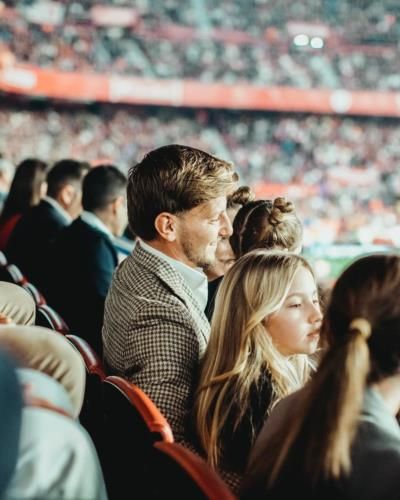 Ivan Rakitic and his family immersed in live soccer excitement