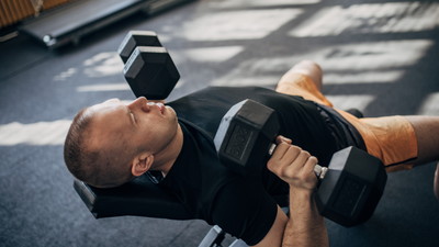 Four-move weight bench workout for a swole upper body