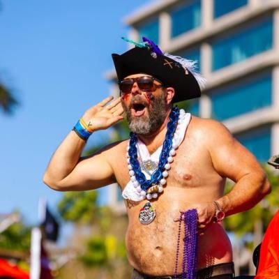 Bert Kreischer Embraces Pirate Fest with Humor and Comradery