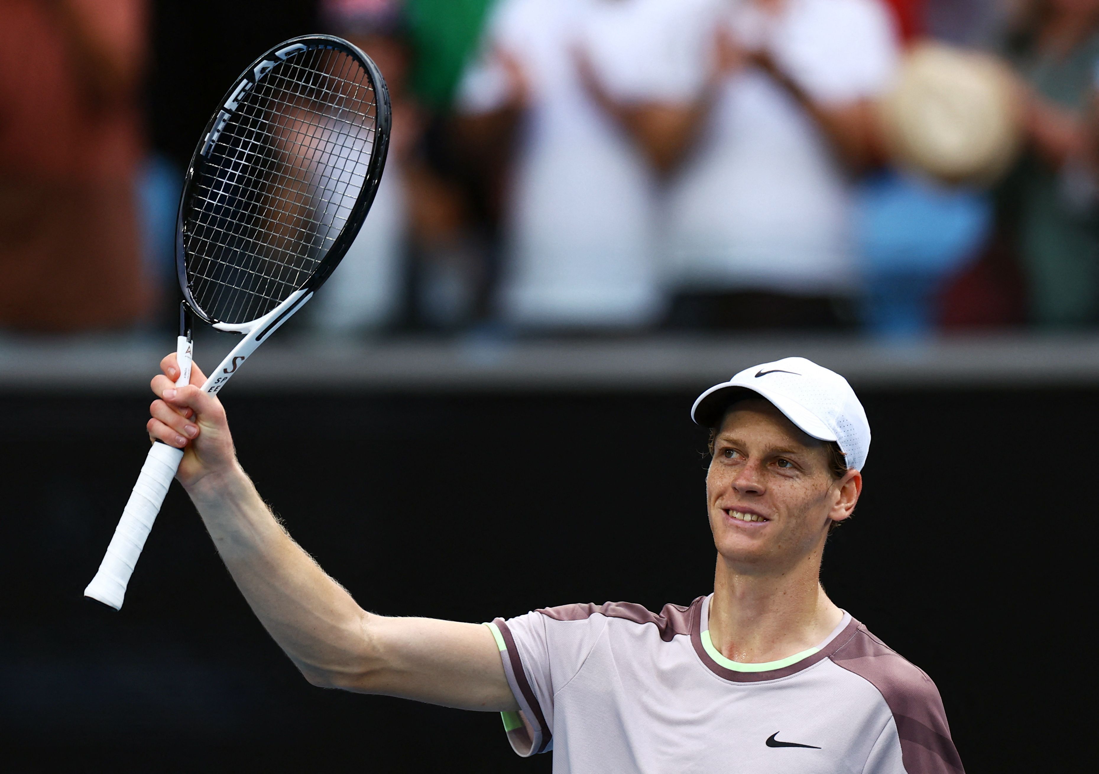 Australian Open, Jannik Sinner charged and confident 