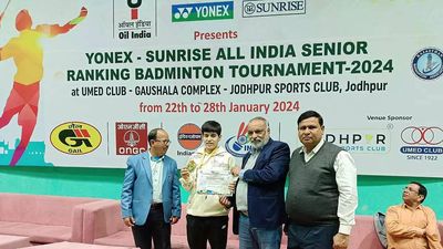 Anmol Kharb, S Bhargav, win All India Senior Ranking badminton titles in Jodhpur