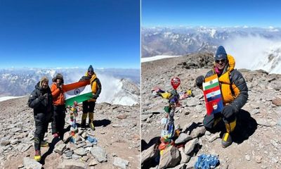 Uttarakhand: SDRF constable conquers South America's highest peak Mount Aconcagua