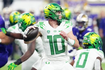 The latest 2024 NFL mock draft from USA Today has J.J. McCarthy and Bo Nix in Round 1