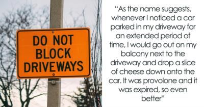 Woman Takes Unique Revenge on Inconsiderate Neighbors Who Block Her Car