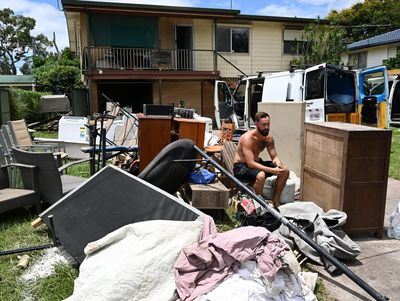 Flood clean-up begins but another cyclone may loom