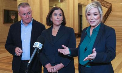 Sinn Féin says united Ireland ‘within touching distance’ as Stormont deal agreed