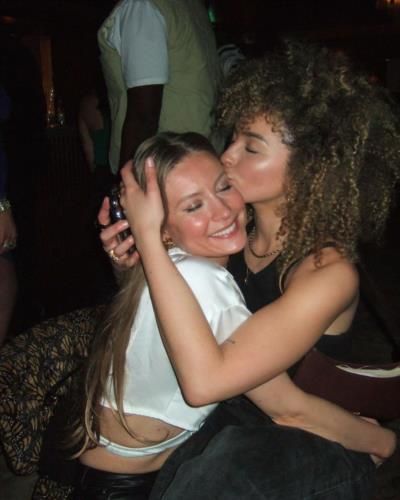 Ella Eyre's Vibrant Concert Photoshoot Radiates Joy and Friendship