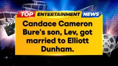 Candace Cameron Bure's Son Lev Gets Married to Elliott Dunham