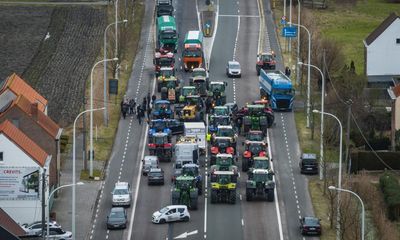 Belgian port blockaded as farmer protests spread across Europe