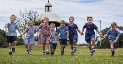 Double trouble: Kindergarten twins excited to enter the classroom