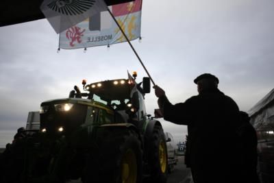 French Farmers Protesting Economic Hardships, Global Competition, and Red Tape