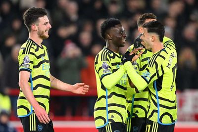 Arsenal edge Nottingham Forest 2-1, jump to second in Premier League standings