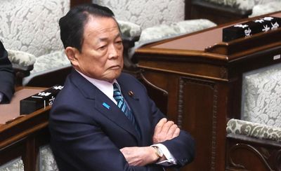 Japan’s former PM, 83-year-old Aso, piles insults on female foreign minister