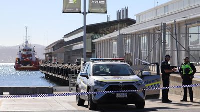 Four charged after man drowns at Hobart waterfront