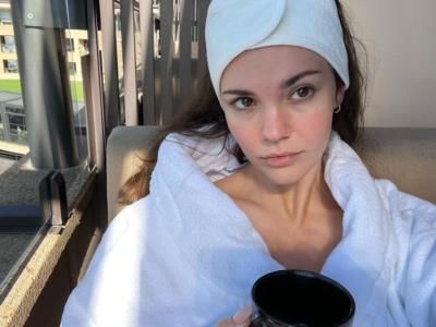 Maia Mitchell's Blissful Downtime: Nurturing Self-care for the Journey