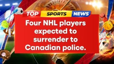 NHL players to surrender to Canadian police for sexual assault charges