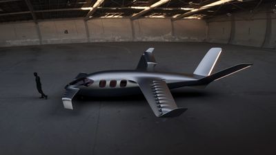 The Sirius Business Jet, penned by Designworks, is a hydrogen-fuelled VTOL aircraft for the future