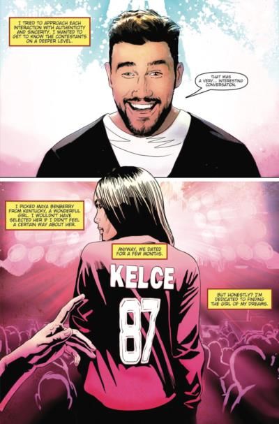 Travis Kelce: Star of Biographical Comic Book