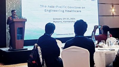 Asia Pacific conclave on engineering healthcare held in Mysuru
