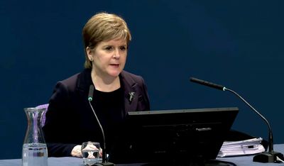 Scotland's Ex-leader Sturgeon Defends Pandemic Response