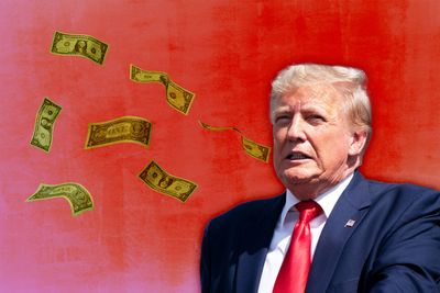 Trump under "enormous financial strain"