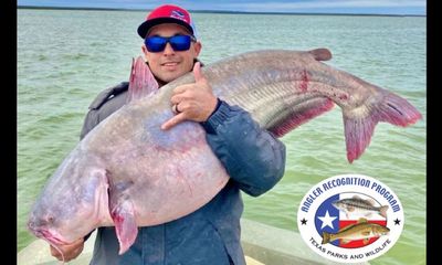 Fisherman earns several awards by catching a 62-pound catfish