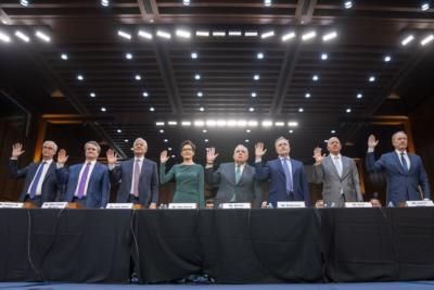 Tech CEOs grilled on platform policing failures in Senate hearing