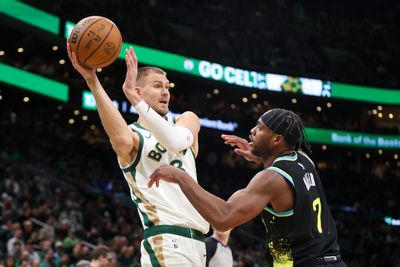 Kristaps Porzingis has high praise for Celtics coach Joe Mazzulla after Boston’s Pacers win