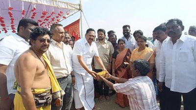 Second phase of rejuvenation of Pinji lake in Ranipet commences