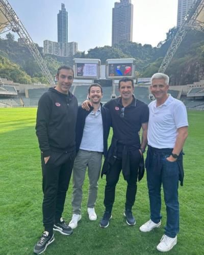 Capturing Camaraderie: Luis Figo's Bonds On and Off the Field