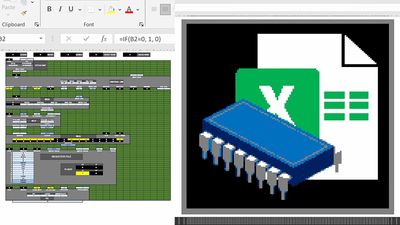 Spreadsheet fanatic builds a CPU within Microsoft Excel that has a display but can't run Excel or Doom — and no, it doesn't work in the cloud just yet