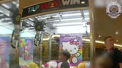 Hello Kitty toy trap lures boy into smash and grab