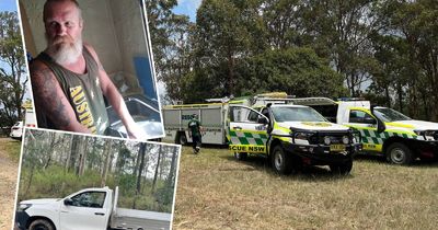 Missing man's ute found abandoned in bushland, sparking major search