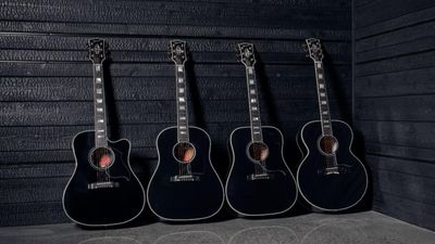 “Whichever model you choose, you’ll never be underdressed”: Four of Gibson’s most enduring acoustics have received the Custom Shop tuxedo treatment inspired by the Les Paul Custom